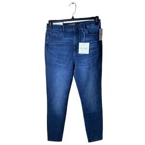 DL1961 Chrissy Ankle Jeans Womens 30 Ultra High Rise Instaculpt Skinny Denim NWT